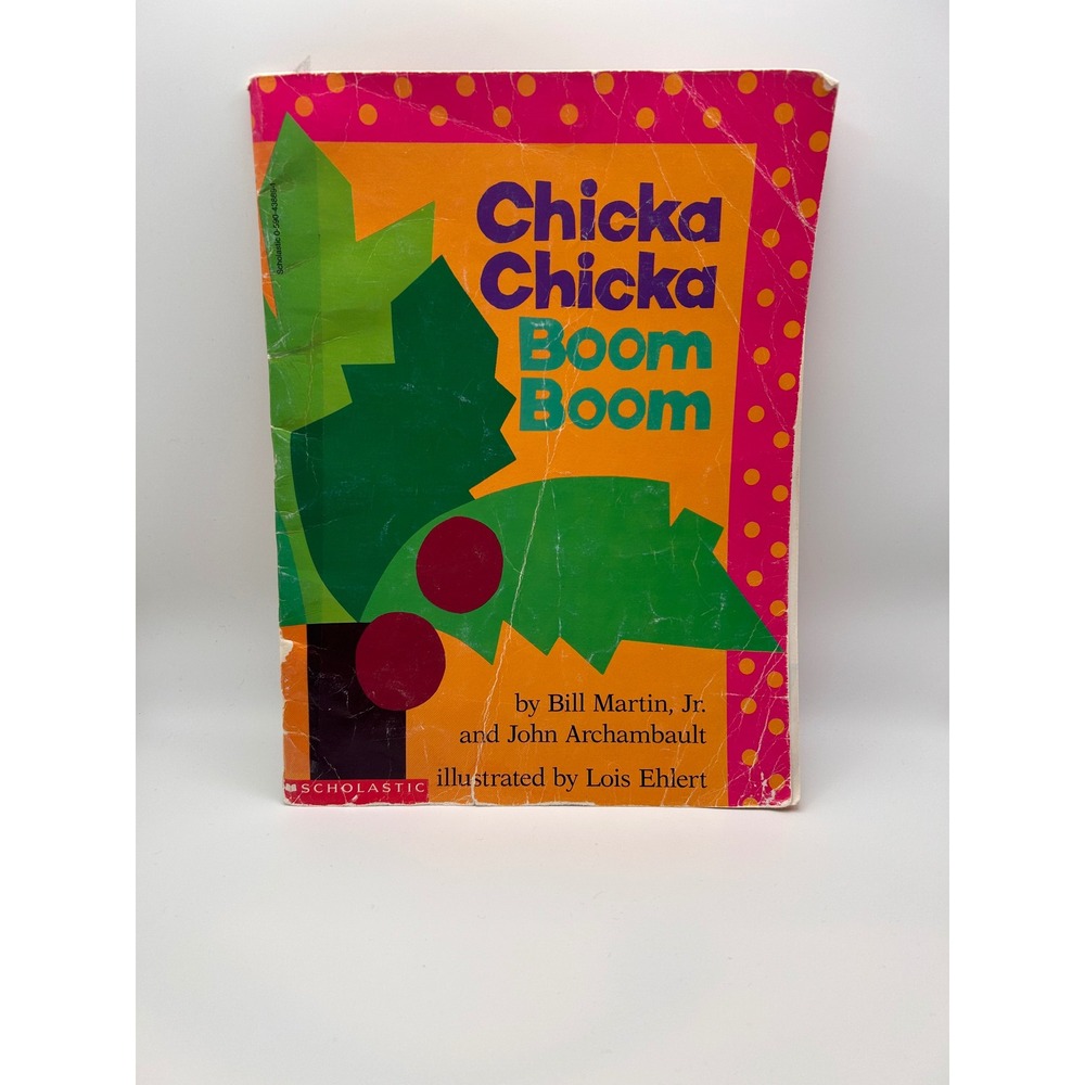 Chicka Chicka Boom Boom Bill Martin Jr Scholastic ABC Book